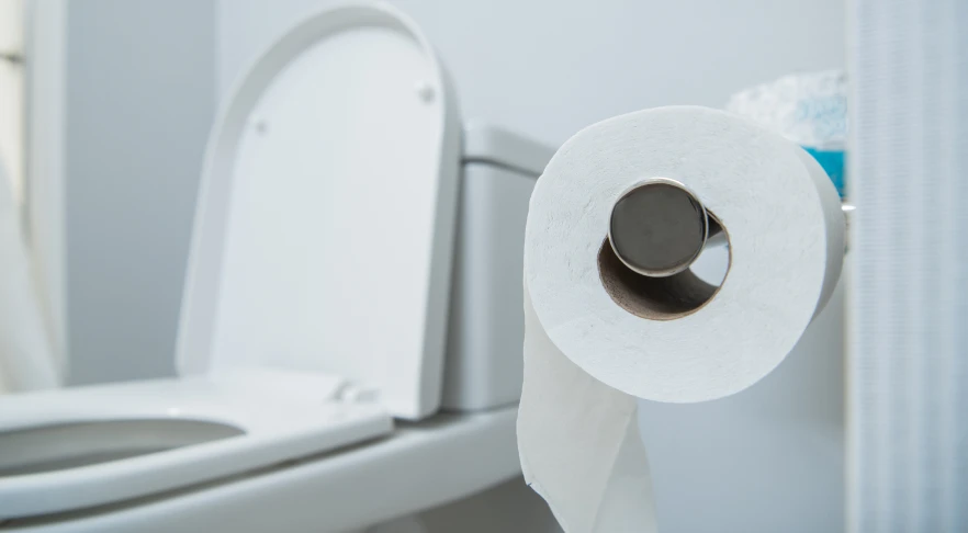 How much toilet paper should a person use