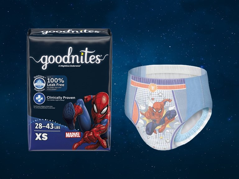 Transition vers Goodnites